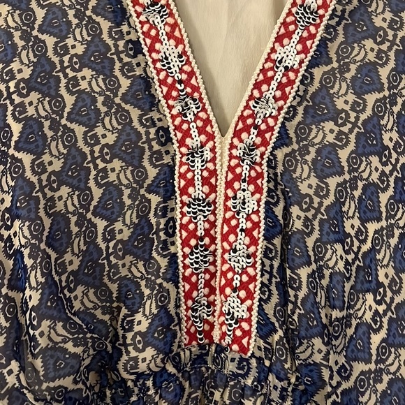 Anthropologie Oda Embroidered Maxi Dress by Vineet Bahl - Picture 4 of 6